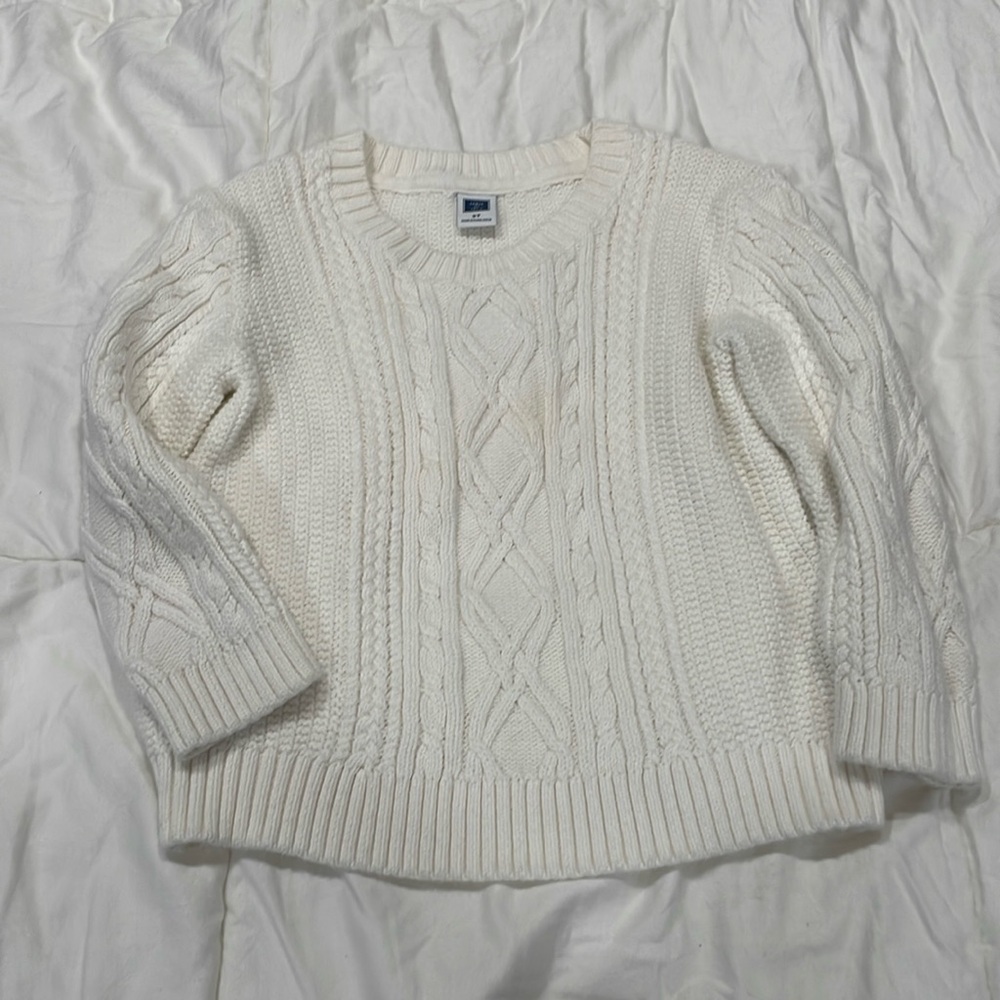 Janie and Jack 2T cream sweater